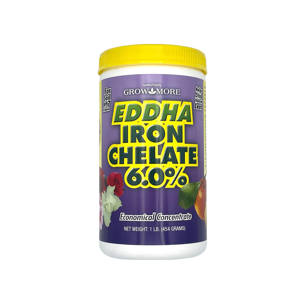 Discover Grow More EDDHA Iron Chelate, a premium imported concentrate that enhances plant health. Available at Curat Cart.