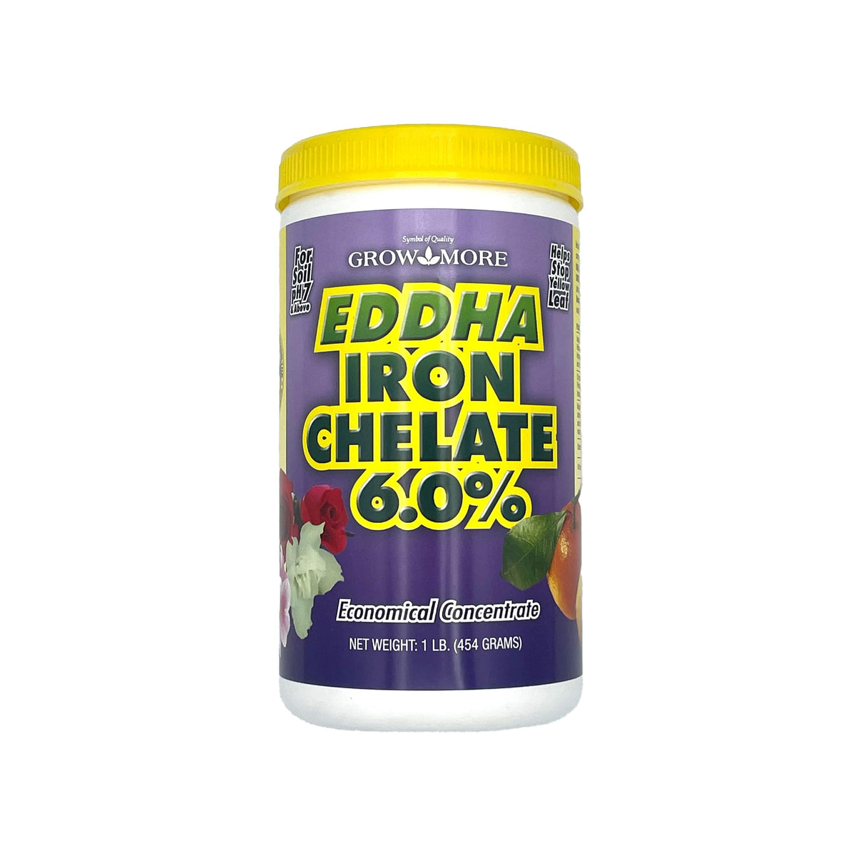 Discover Grow More EDDHA Iron Chelate, a premium imported concentrate that enhances plant health. Available at Curat Cart.