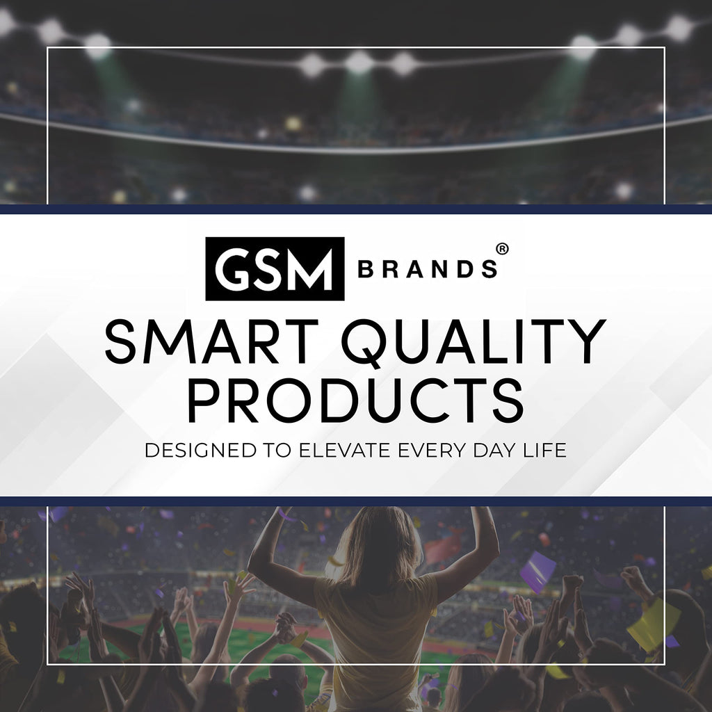 GSM Brands Quarterback Play Wristband in high-quality packaging, available at Curat Cart for enhanced performance on the field.