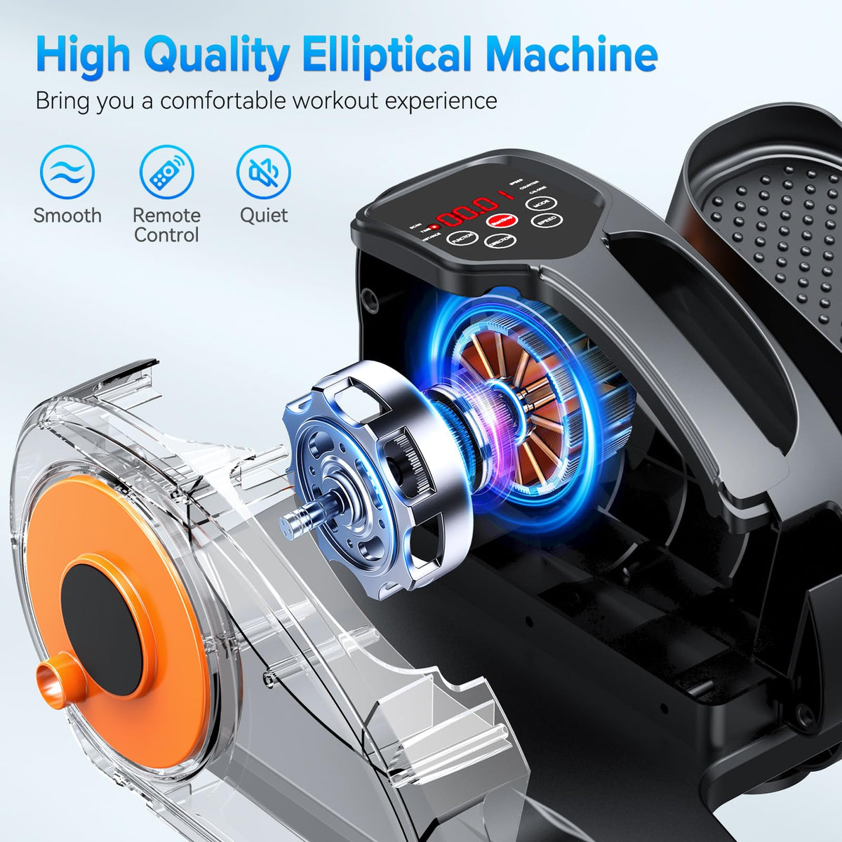 Experience smooth workouts with the GUGTTR Under Desk Elliptical. 100% Authentic, available at Curat Cart in India.