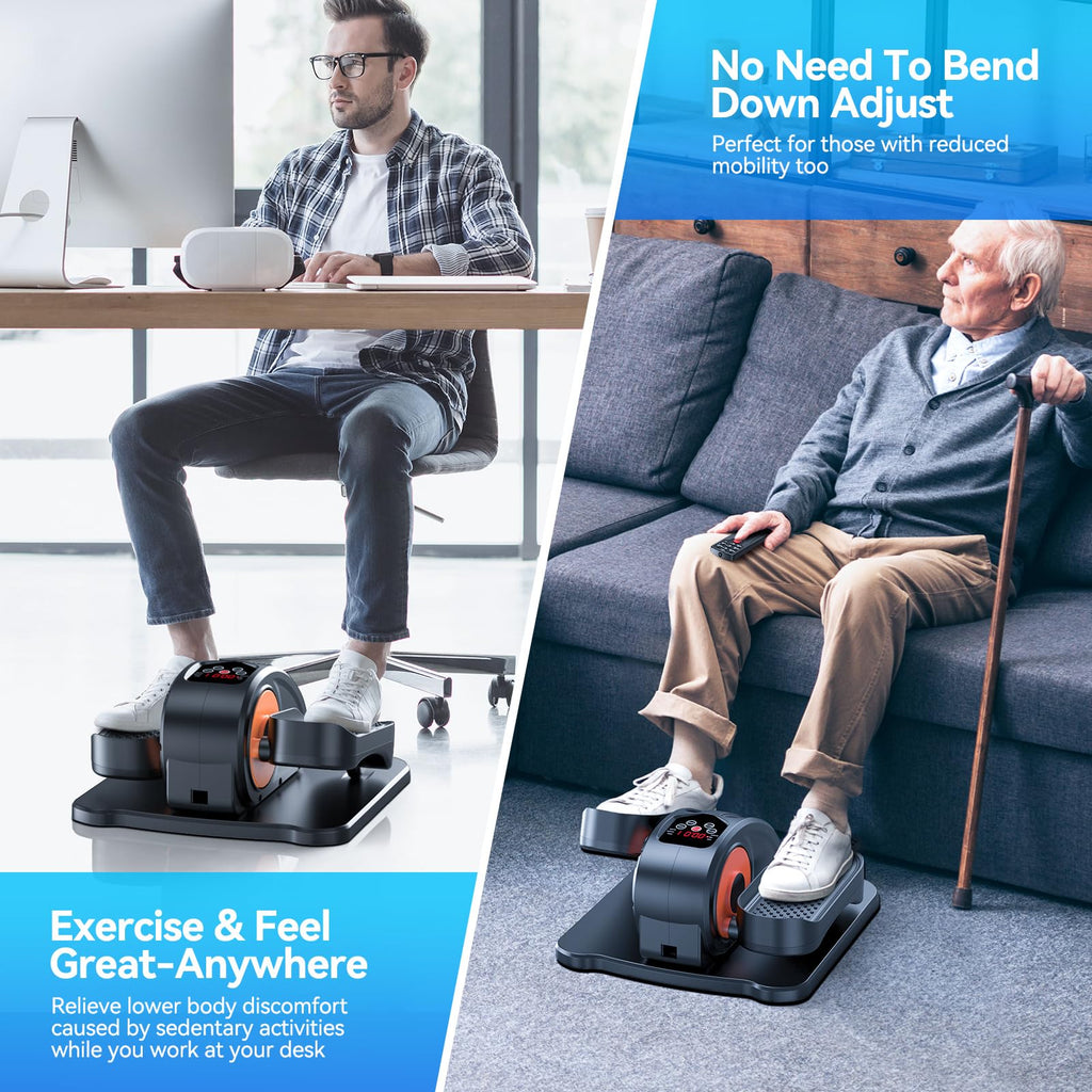 Transform your workspace with the GUGTTR Under Desk Elliptical, a premium imported exercise solution for comfort and mobility. Available at Curat Cart.