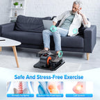 Experience safe and stress-free exercise with the GUGTTR Under Desk Elliptical, perfect for daily use. Available at Curat Cart.