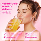 Gynable Myo-Inositol D-Chiro Inositol supports hormonal balance and cycle wellness, presented in attractive packaging. Available at Curat Cart.