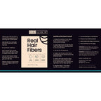 Enhance thinning hair with Hair Illusion's black real hair fibers. Original packaging for fuller, natural hair appearance.
