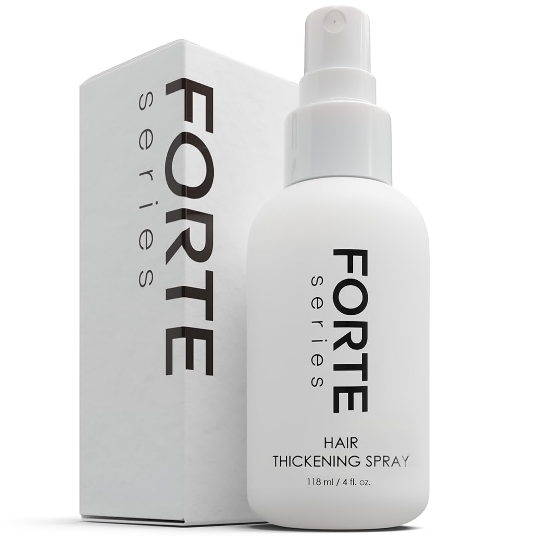 Discover the premium imported Forte Series Hair Thickening Spray, enhancing volume and body for fuller hair. Available at Curat Cart.