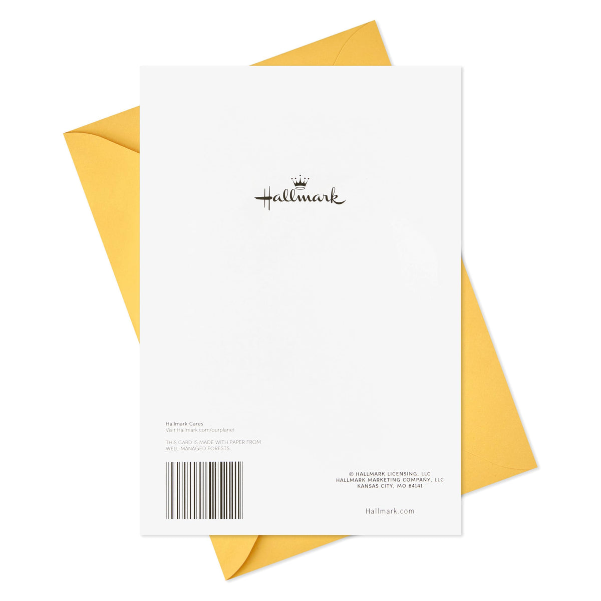 Premium imported Hallmark Birthday Card for Him, featuring elegant design and envelope, available at Curat Cart.