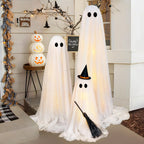 Enhance your Halloween with premium imported Light Up Ghosts from Curat Cart, perfect for festive decor. Brighten your celebrations.