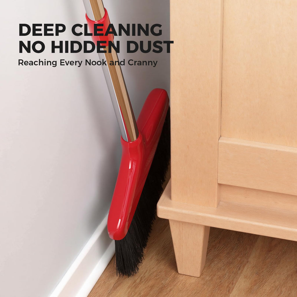 The Handy Broom effectively reaches every nook and cranny for deep cleaning, making it perfect for daily use. Available at Curat Cart.