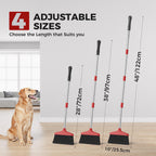 Handy Broom Indoor Outdoor Broom features adjustable lengths for convenience. High-quality materials enhance durability at Curat Cart.