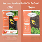 Discover Happy Wings Thistle Seed Bird Food, 100% Authentic and available in India at Curat Cart. Quality you can trust.