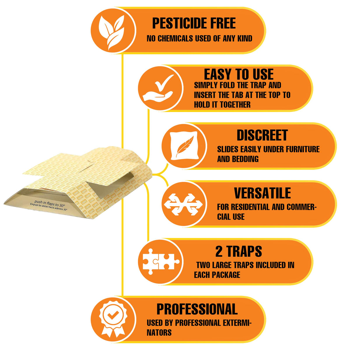 Discover Harris Cricket Glue Traps, pesticide-free and easy to use. Specially curated by Curat Cart for effective pest control.