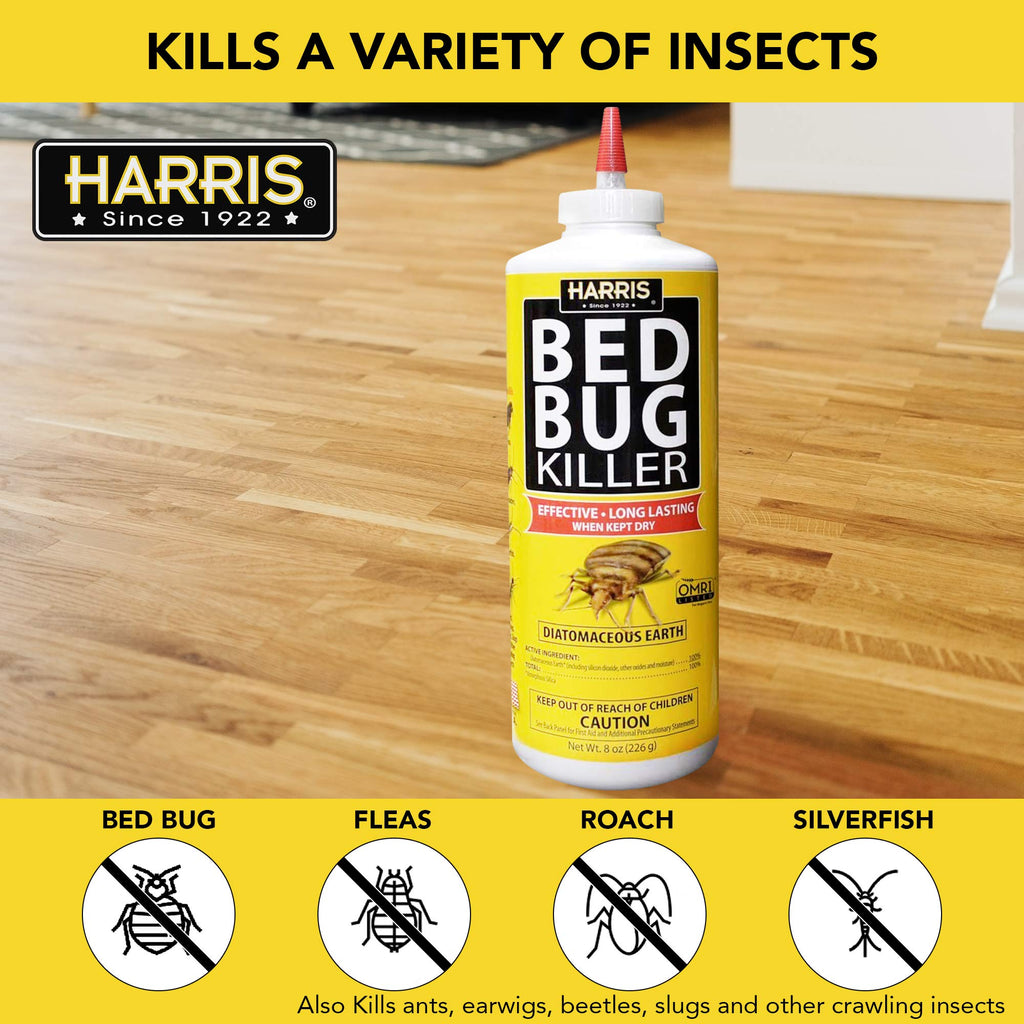 Harris Bed Bug Powder effectively kills insects. 100% Authentic and available at Curat Cart in India.