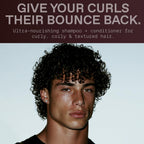 Premium shampoo and conditioner designed for curly, coily, and textured hair. Imported for ultimate hair bounce.