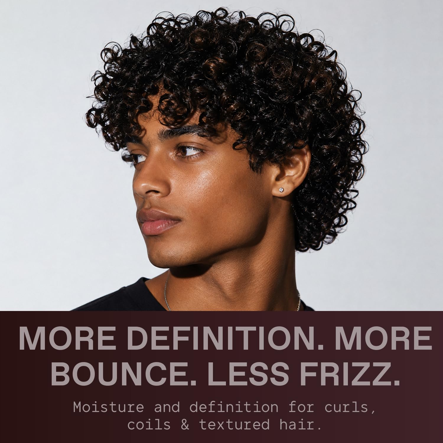 Authentic Hawthorne Men's Thickening Shampoo & Conditioner for curls and textured hair. Moisture, definition, bounce, and frizz control.