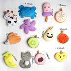 Soft Dog Squeaky Toys collection featuring vibrant designs, 100% Authentic, available at Curat Cart in India.