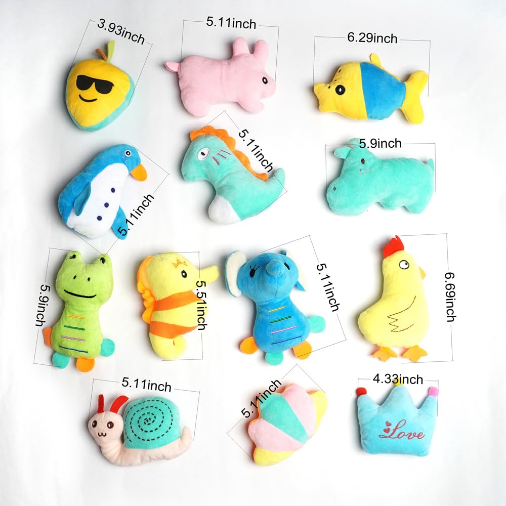 Premium imported soft dog squeaky toys featuring colorful designs and textures, available at Curat Cart for your furry friend.