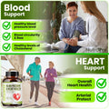 Premium imported Heart Health Blood Pressure Support enhances circulation and promotes overall heart health. Available at Curat Cart.