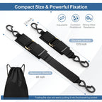 Heavy-duty boat tie down straps with adjustable length, perfect for securing cargo. Available at Curat Cart for reliable fixation.