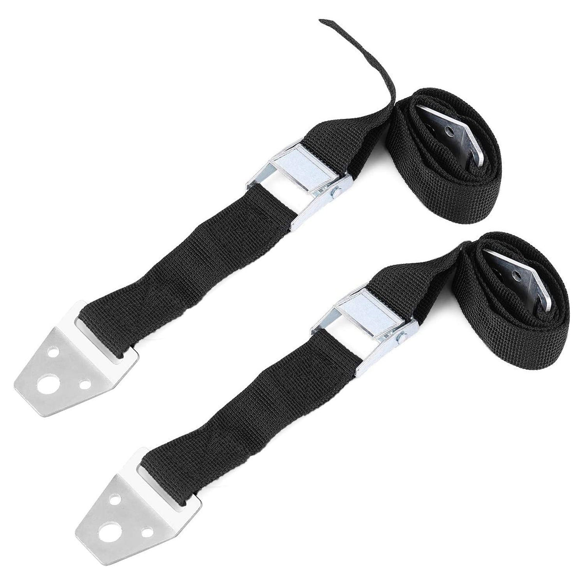 Heavy Duty Metal Anti Tip Straps in high-quality finish, designed for safety and stability. Available at Curat Cart.