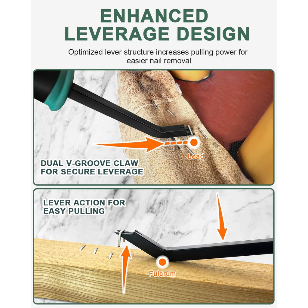 Discover the COMBATCH Heavy Duty Staple Remover with enhanced leverage for effortless nail removal. Perfect for daily use, available at Curat Cart.