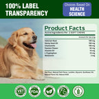 Hemp Calming Chews for Dogs, 100% Authentic and available in India. Promotes relaxation with natural ingredients. Shop at Curat Cart.