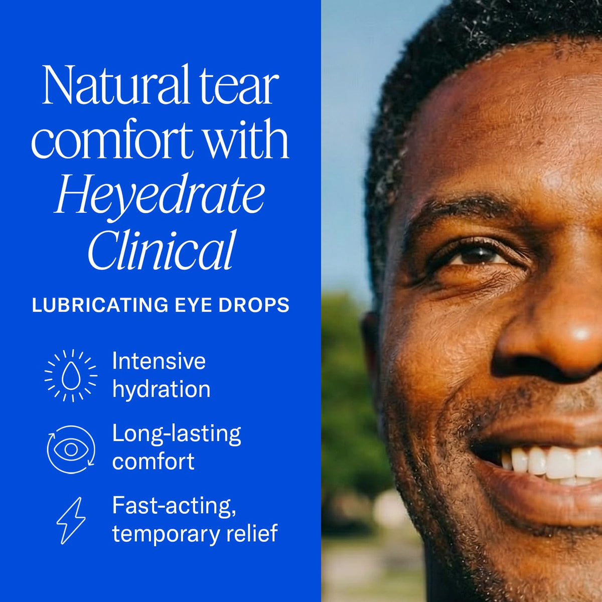 Experience superior hydration with Heyedrate Clinical Eye Drops, specially curated by Curat Cart for lasting comfort and relief.