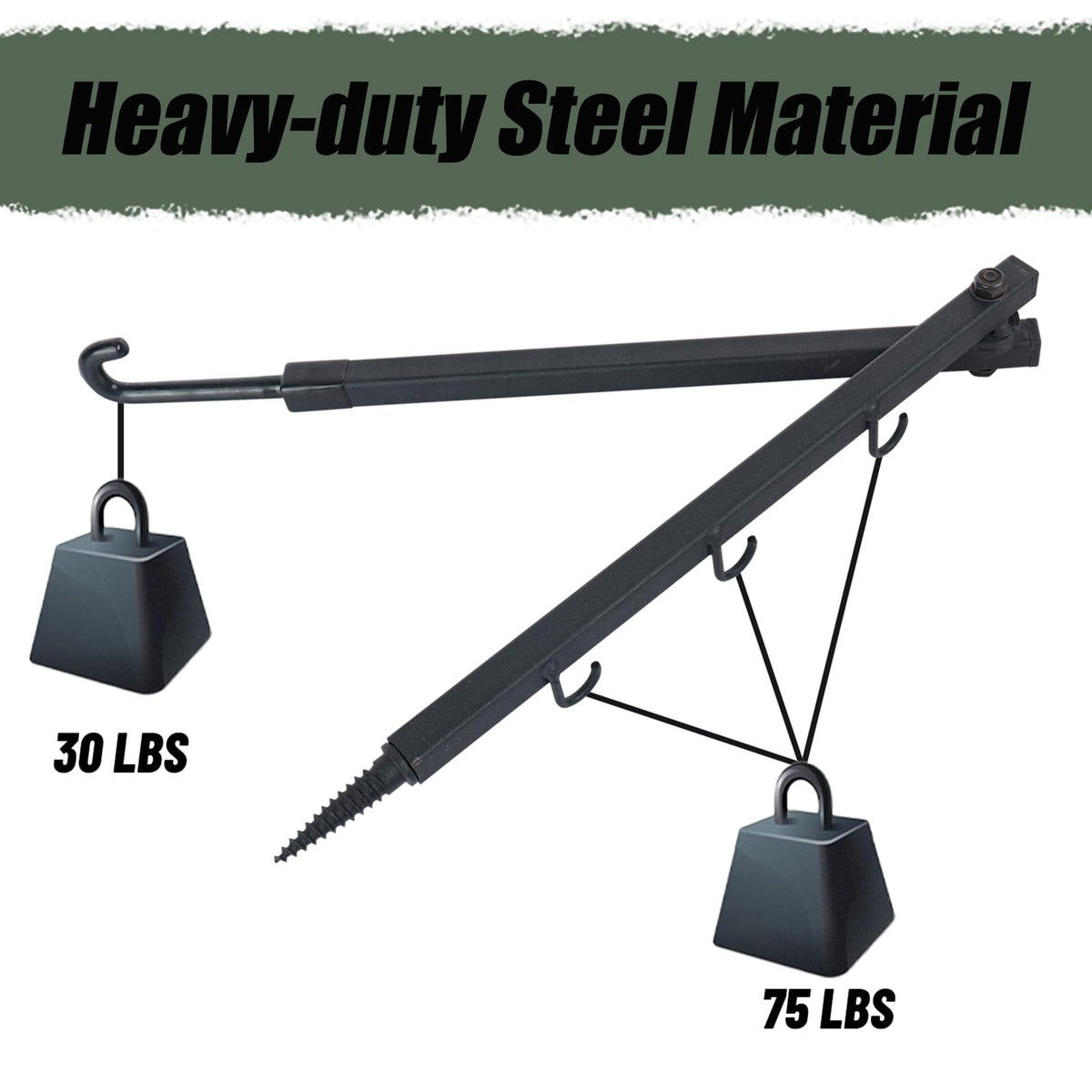 Discover the Highwild Tree Stand Bow Hanger, specially curated by Curat Cart, designed for durability and strength in outdoor adventures.