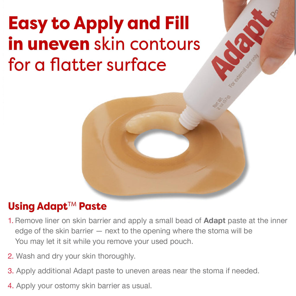 Enhance your skincare routine with Hollister Adapt Skin Barrier Paste, ideal for uneven skin contours. Available at Curat Cart.