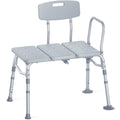 Discover the premium imported HOMLAND Tub Transfer Bench, designed for safety and comfort in the bathroom. Available at Curat Cart.
