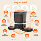 The HoneyGuaridan Automatic Cat Feeder offers convenient feeding with a 3.5L capacity, perfect for busy pet owners. Available at Curat Cart.