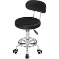 Experience comfort with the HOOBRO Height Adjustable Rolling Stool, a premium import available at Curat Cart for style and functionality.