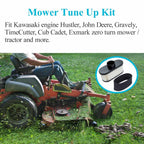 HOODELL Tune Up Kit for Kawasaki, featuring high-quality official packaging for enhanced mower performance. Available at Curat Cart.