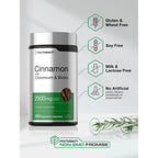 Horbäach Cinnamon Chromium Biotin offers 2500mg in vegetarian capsules, perfect for daily wellness at Curat Cart.