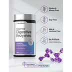Horbäach Essential Digestive Enzymes in a sleek container, ideal for daily support. Available exclusively at Curat Cart.