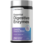 Horbäach Essential Digestive Enzymes offers a premium imported enzyme blend in 250 vegetarian capsules, available at Curat Cart.