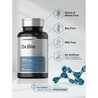Horbäach Ox Bile Supplement offers 100 capsules, gluten-free and ideal for daily digestive support. Upgrade your routine at Curat Cart.