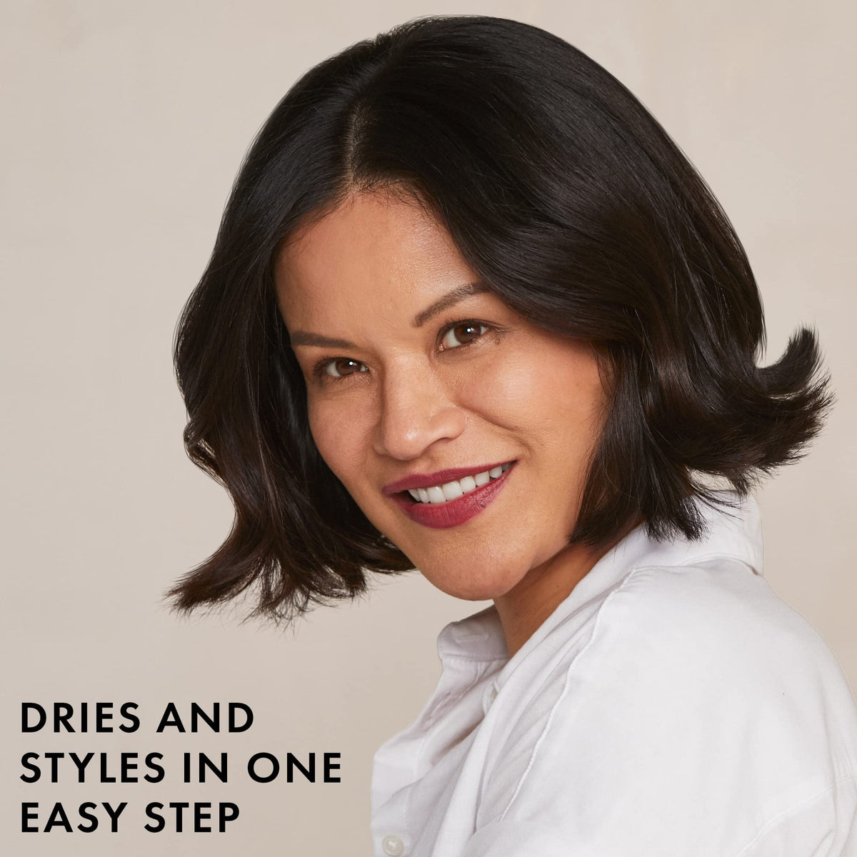 Premium imported Hot Tools Pro Artist Hot Air Styling Brush effortlessly dries and styles hair in one easy step.