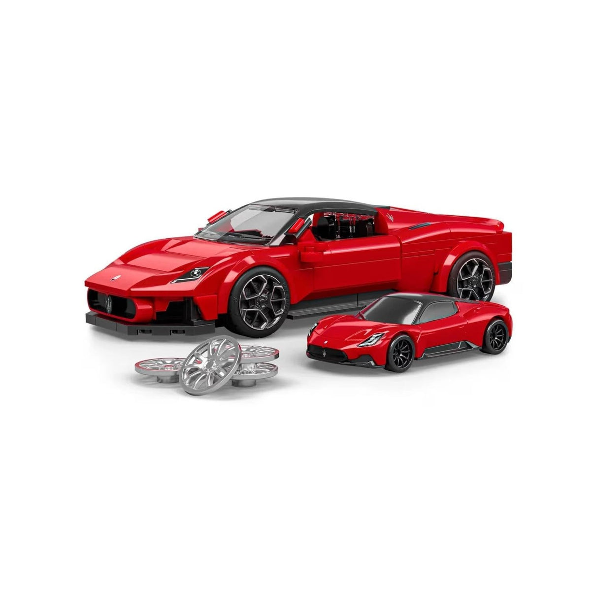 Experience the thrill of the Maserati MC20 building kit. Order online now, available in India for all enthusiasts.