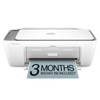 Experience premium printing with the HP DeskJet 2855e Wireless Printer, featuring 3 months of instant ink included. Available at Curat Cart.