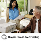 Experience simple, stress-free printing with the HP DeskJet 4255e Wireless Printer, exclusively at Curat Cart.