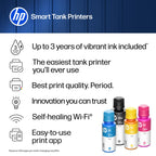 HP Smart Tank All-in-One Printer with vibrant ink, trusted quality, and easy usage. Available at Curat Cart in India.