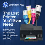 Experience hassle-free printing with the HP Smart Tank All-in-One Printer, designed for long-lasting usage. Available at Curat Cart.