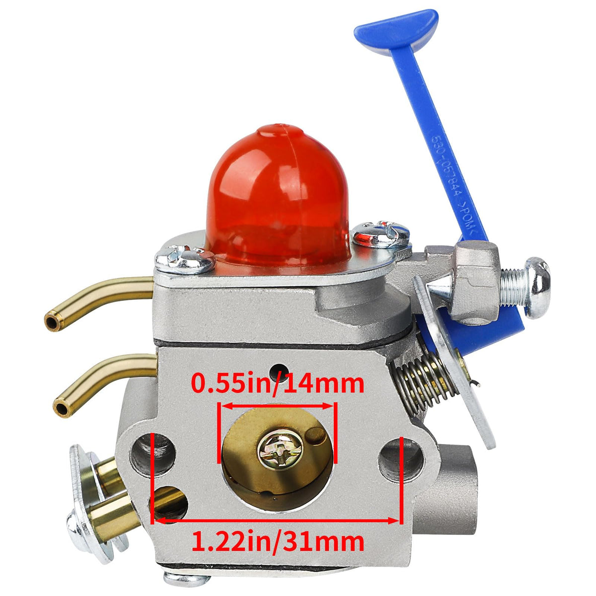 Huztl Carburetor for Trimmer Edger, 100% Authentic and available at Curat Cart in India. Enhance your gardening tools today.