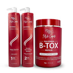 I Belli Capelli Ravenna Hair B-tox Treat kit includes cleansing and smoothing products. Verified by CuratCart for quality assurance.