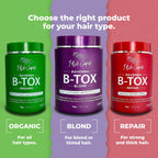 I Belli Capelli Ravenna Hair B-tox treatments: Organic, Blond, and Repair options for various hair types. Verified by CuratCart.