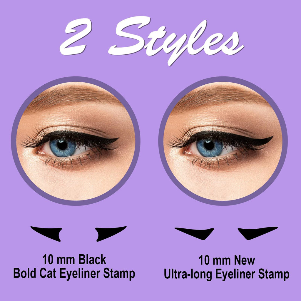 Achieve flawless winged eyeliner with iMethod's waterproof stamp. Two styles available for perfect looks. Trusted by CuratCart.