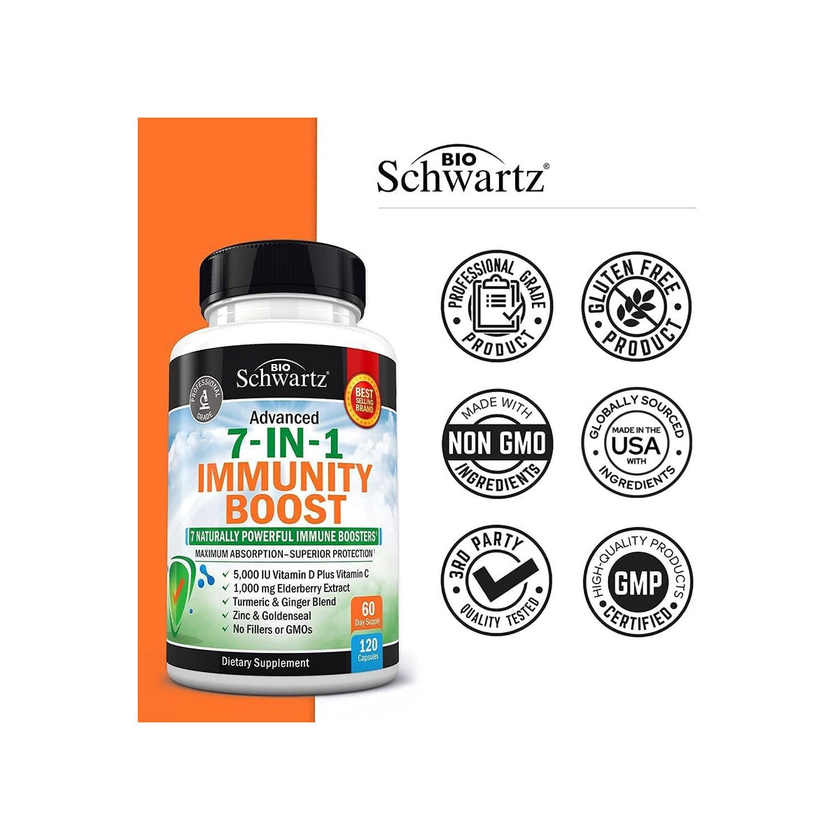 Advanced Immune Support Supplement with Zinc, a premium import from Curat Cart, enhances your immunity naturally. Quality assured.