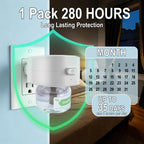 Experience 280 hours of protection with this Indoor Mosquito Repellent Device from Curat Cart. Perfect for daily use.