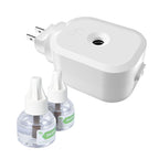 Premium imported indoor mosquito repellent device with two refill bottles, ideal for a pest-free home. Available at Curat Cart.