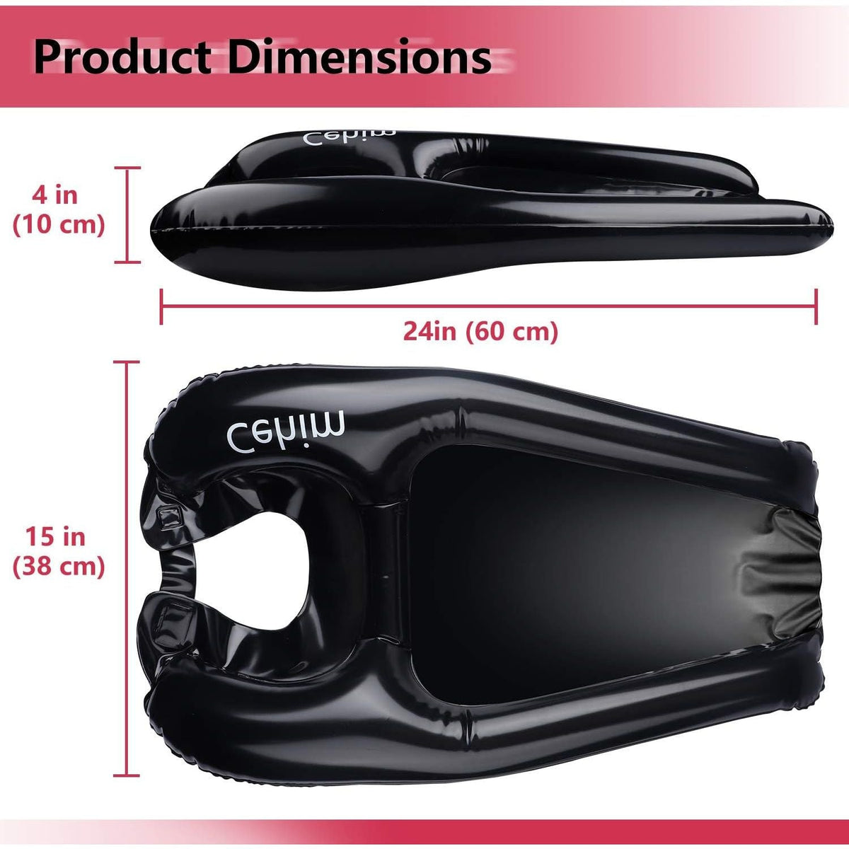 Discover the inflatable shampoo basin, perfect for salons. Verified by CuratCart for quality and trust.